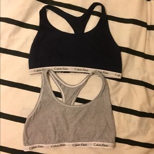 Set of 2 Calvin Klein Bralettes